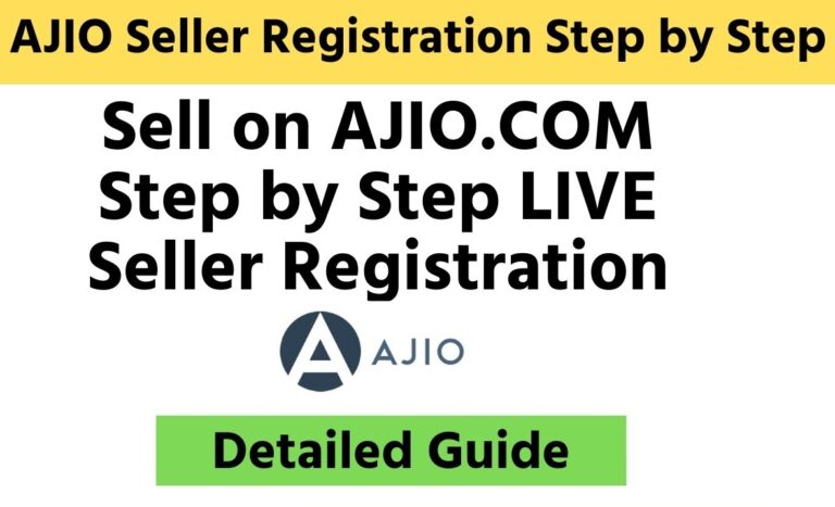 Ajio Seller Registration How To Register As A Seller Grow Seller